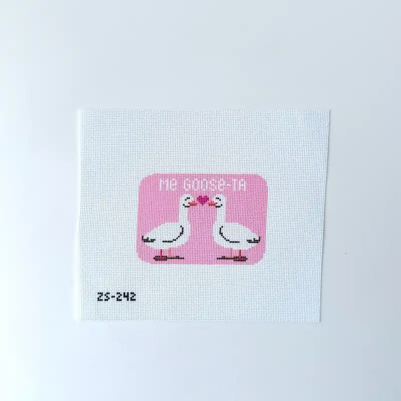 Get Yours Me Goose-ta Needlepoint Canvas