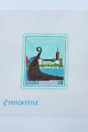 One Day Deal Stockholm Stamp Needlepoint Canvas