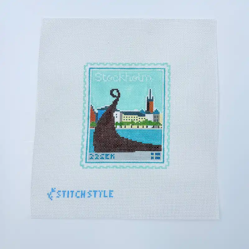 One Day Deal Stockholm Stamp Needlepoint Canvas
