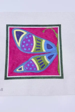 Half Butterfly on Fuchsia Canvas Seasonal Sale