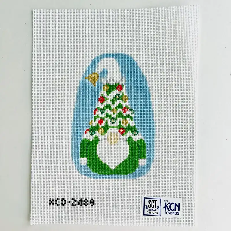 Mr. Tree Gnome Needlepoint Canvas New Arrival