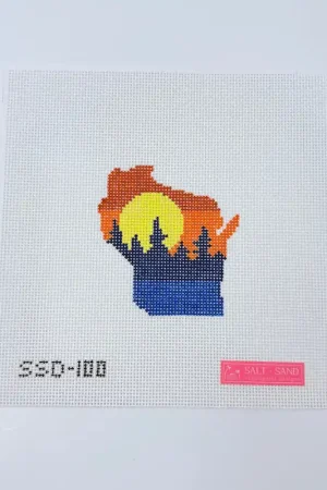 Northwoods Wisconsin Canvas Price Cut