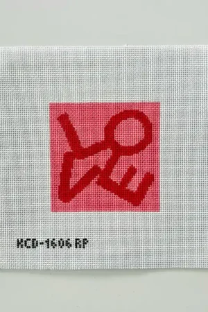 Limited Time Pink and Red Love Canvas