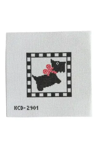 Certified Scottie Square Canvas