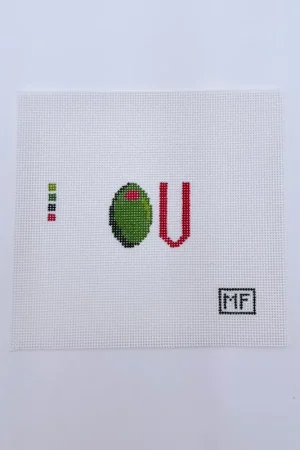 Olive U Mini Canvas Genuine