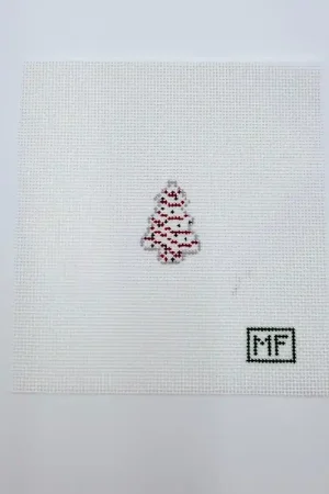 Exclusive White Christmas Tree Mini Canvas