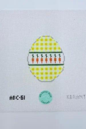 Top Pick Egg with Carrots Canvas