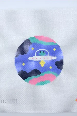 Alien Round Canvas Fan Favorite