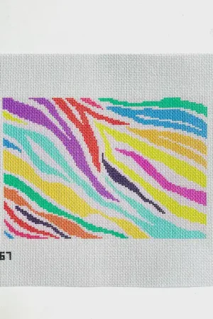 In Demand Rainbow Waves Canvas