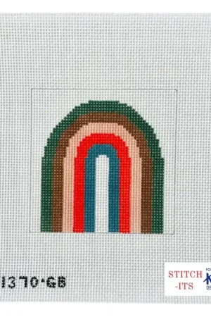 Green/Brown Rainbow Square Low Price