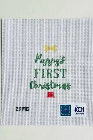 Puppy's First Christmas Canvas Time-Limited
