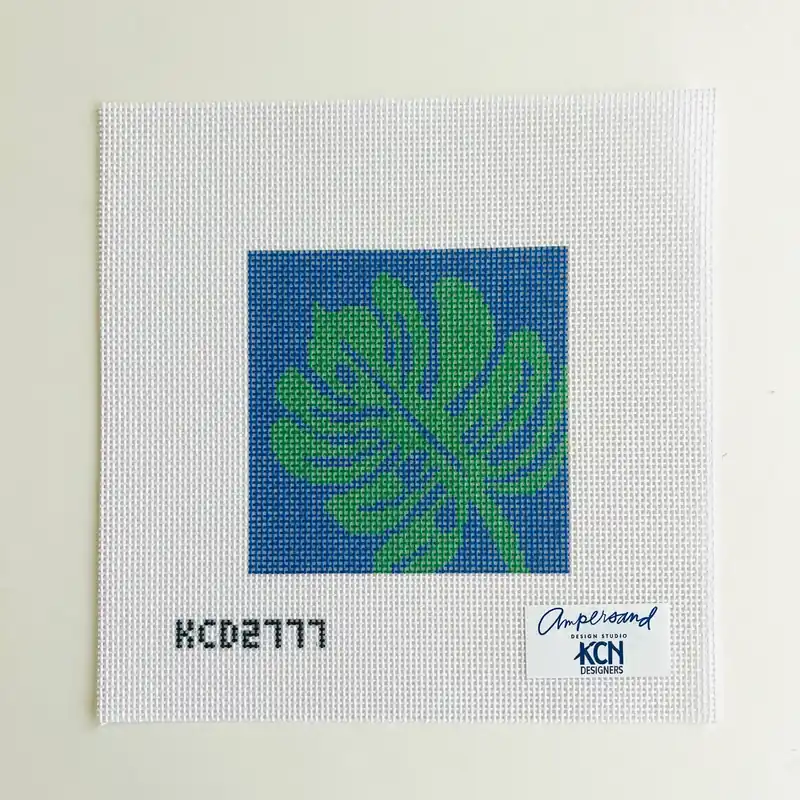 Palm Square Canvas Modern