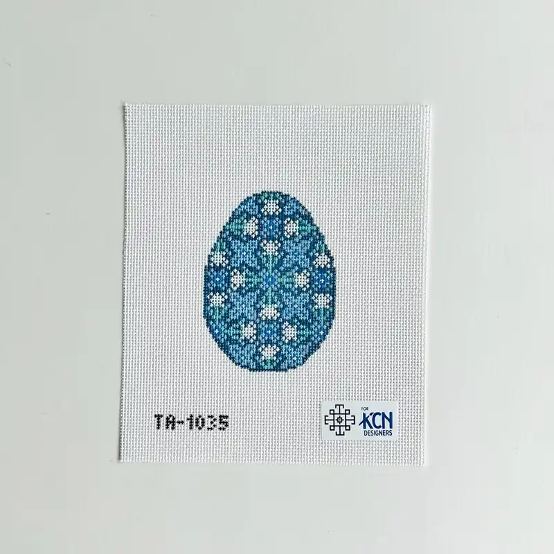Millefleur Navy Egg Canvas Shop Now