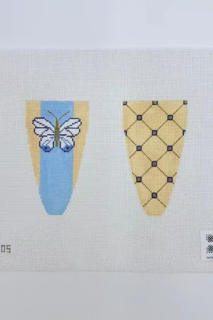 Trusted Brand Butterfly Scissor Case Canvas