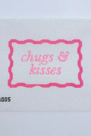 Chugs & Kisses Canvas Professional Grade