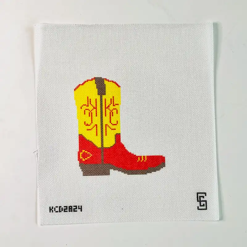 Chiefs Cowboy Boot Canvas Free Delivery