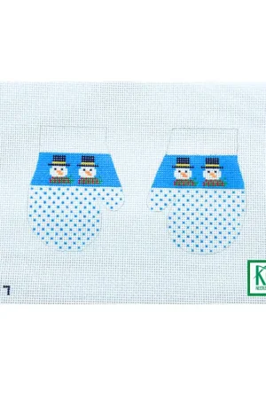 Buy Direct Snowman Mittens