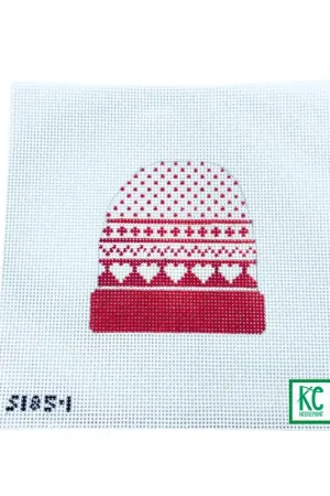 Red Hearts Stocking Cap Special Offer