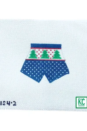 Blue Green Trees Boxers Same Day Shipping