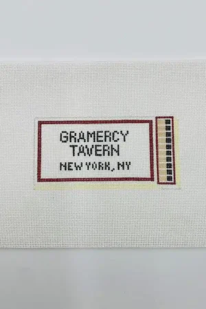 Gramercy Tavern Matchbook Canvas Free Shipping