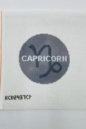 Capricorn Zodiac Round Canvas Top Rated