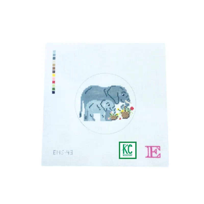Elephant and Baby Canvas Special Offer