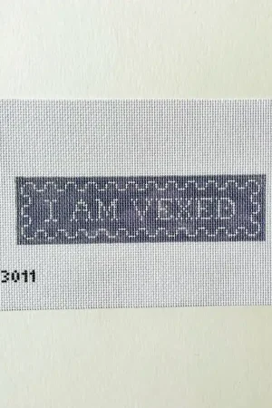 Same Day Shipping I am Vexed Bookmark Canvas