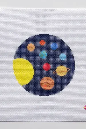 Celestial Bodies Round Canvas Worldwide Shipping
