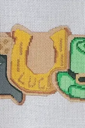 Modern St. Pat's Cookies Row Canvas