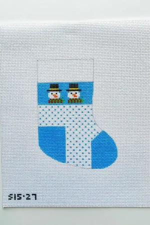 Top Pick Snowman Mini Stocking