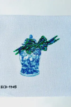 Chinoiserie with Black Watch Bow Canvas Exclusive