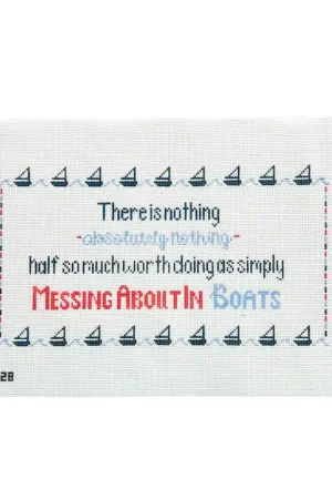 Messing About in Boats Canvas Free Delivery