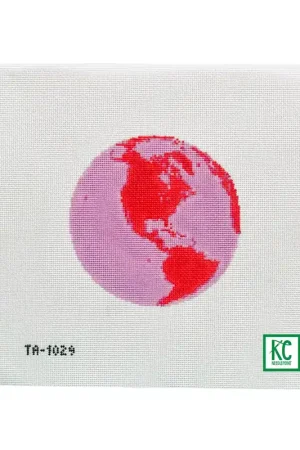 Pink Globe Same Day Shipping
