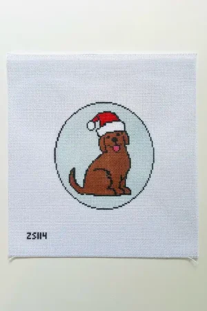 Christmas Chocolate Lab While Supplies Last