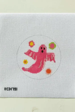 Fresh Stock Pink Groovy Ghost Canvas