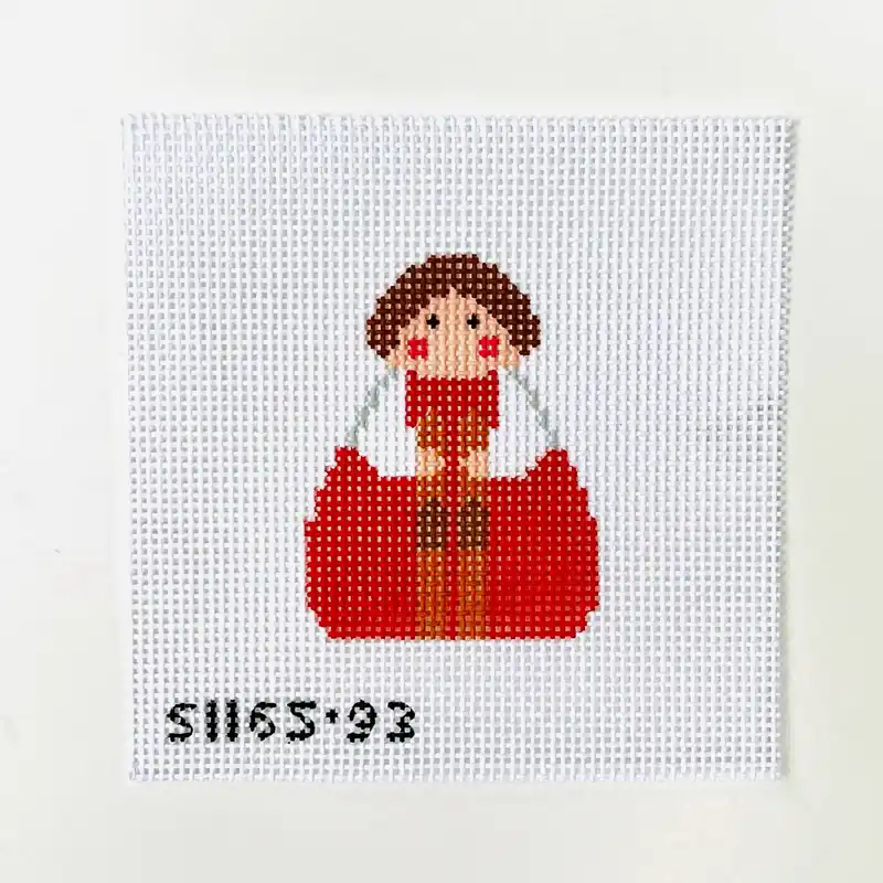 Skiing Angel Modern