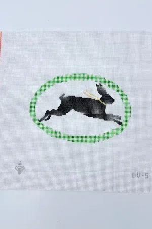 Rabbit Silhouette Canvas One Day Deal