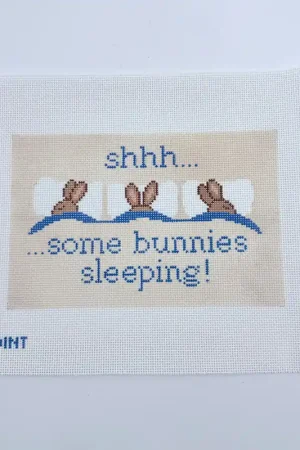 Price Drop shhh...some bunnies sleeping Canvas