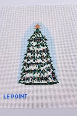 Brand New Christmas Village Tree Canvas