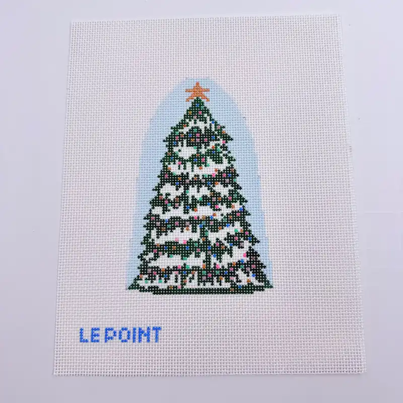 Brand New Christmas Village Tree Canvas