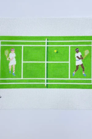 Save Now Tennis Match Canvas