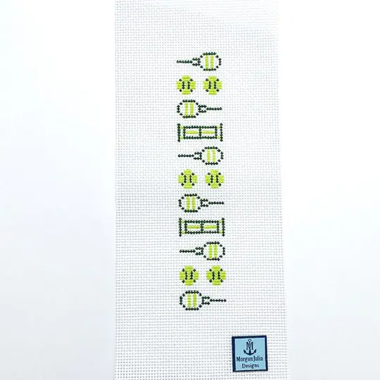 Tennis Time Key Fob Canvas Save Now