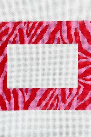 One Day Deal Pink Zebra Frame NEW