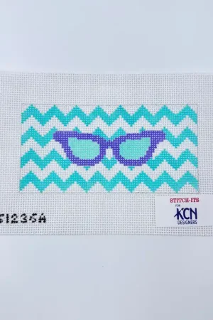 Eyeglass Case with Purple Glasses Best Choice
