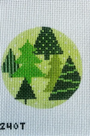 Multiple Green Trees Round Bulk Order