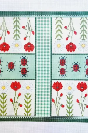 Poppy and Ladybug Backgammon Board Seasonal Sale