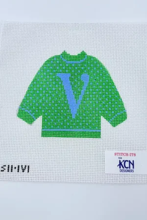 Secure Checkout Letter Pullover- V