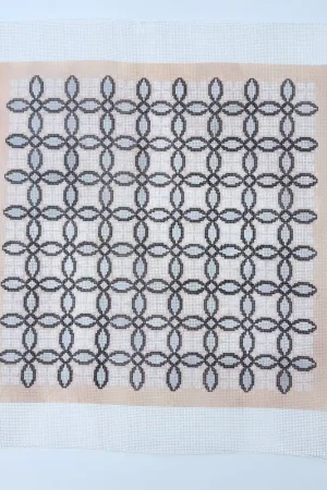 Top Rated Taupe Primrose and Bowen's Knot Pillow