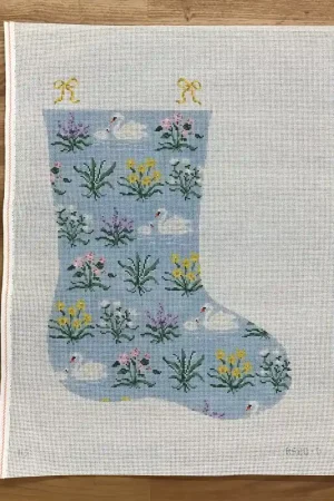 Certified The Floral Stocking Canvas