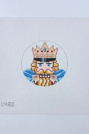Authentic Nutcracker with Crown Canvas